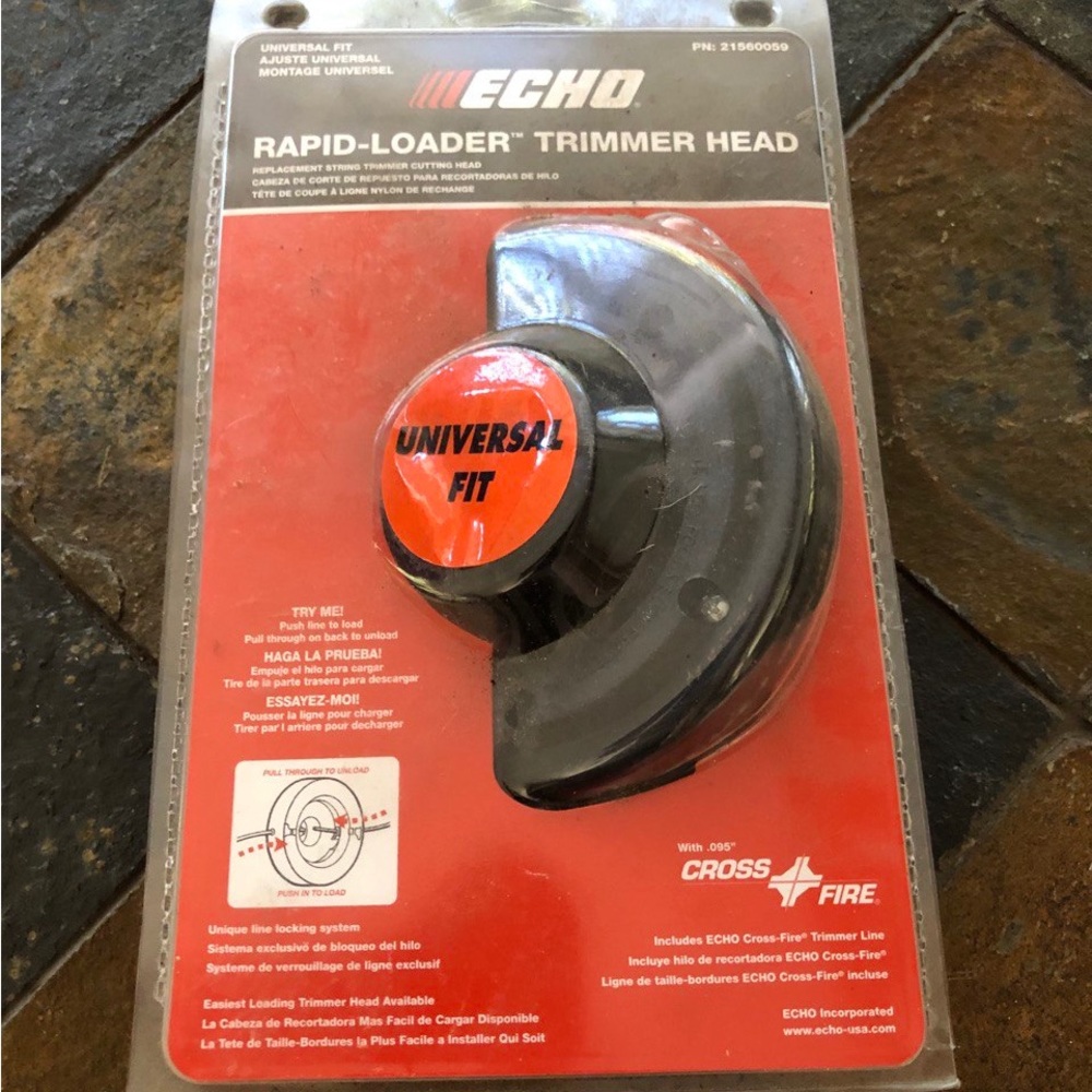 Echo rapid loader trimmer head